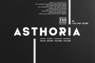 Asthoria: A Versatile Sans Serif Font for Modern Editorial Design