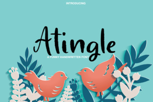 Atingle: The Script Handwritten Font That Elevates Your Digital Brand