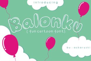 Balonku: A Playful Font for Editorial Creativity