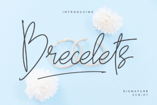 Brecelets: A Script Font for Creative Branding