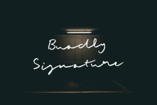 Buadly: A Script Handwritten Font for Elegant Branding