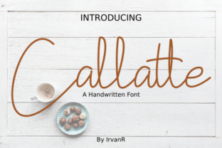Callatte: A Script Handwritten Font for Dynamic Branding and Campaign Design