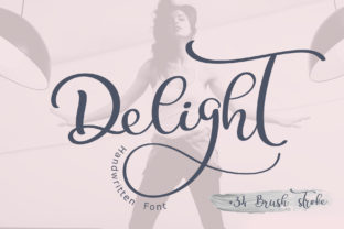 Delight: A Script Handwritten Font for Upscale Branding