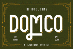 Domco: A Versatile Sans Serif Font for Modern Branding and Digital Campaigns