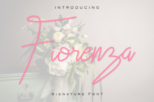 Fiorenza: A Modern Signature Font for Polished Branding