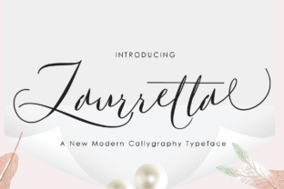 Laurretta: A Modern Calligraphy Font for Web Design and Branding