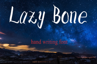 Lazy Bone: The Bold Script Font for Memorable Branding and Digital Design