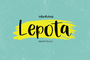 Lepota: A Script Font That Elevates Editorial Design