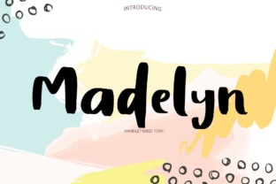 Madelyn: A Bold Script Font for Branding That Speaks Volumes