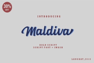 Maldiva Script: A Bold Choice for Creative Designers