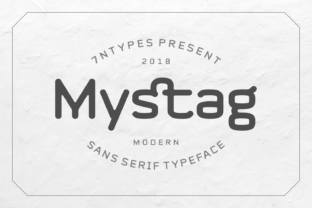Mystag: A Bold Sans Serif Font for Modern Branding
