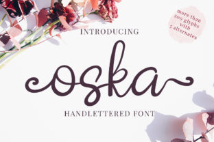 Oska: A Script Font That Elevates Digital Branding