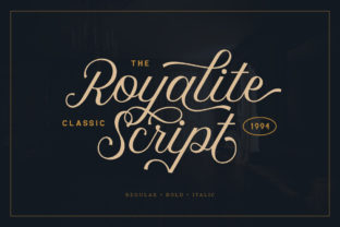 Royalite Script Family for Elegant Branding and Fashion Design