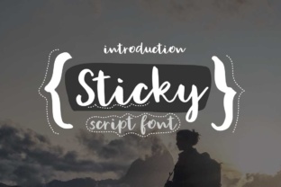 Sticky: A Script Font That Elevates Brand Campaigns