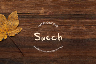 Suech: The Modern Handwritten Font for Dynamic Branding and Digital Design