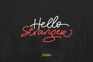The Hello Stranger Font: A Script Handwritten Choice for Editorial Design