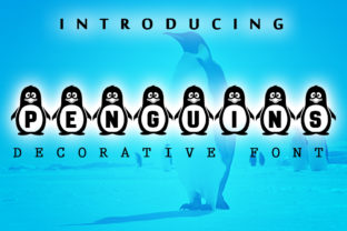 The Penguins Font: A Versatile Decorative Typeface for Campaign Creativity