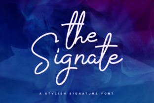 The Signate: A Script Font for Editorial Elegance