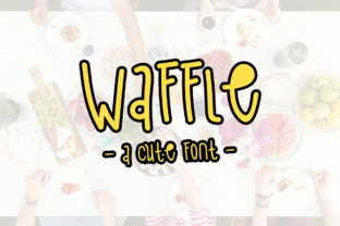 Waffle: A Playful Script Font for Creative Designers