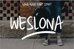 Weslona: A Script Font That Brings Joy to Every Design